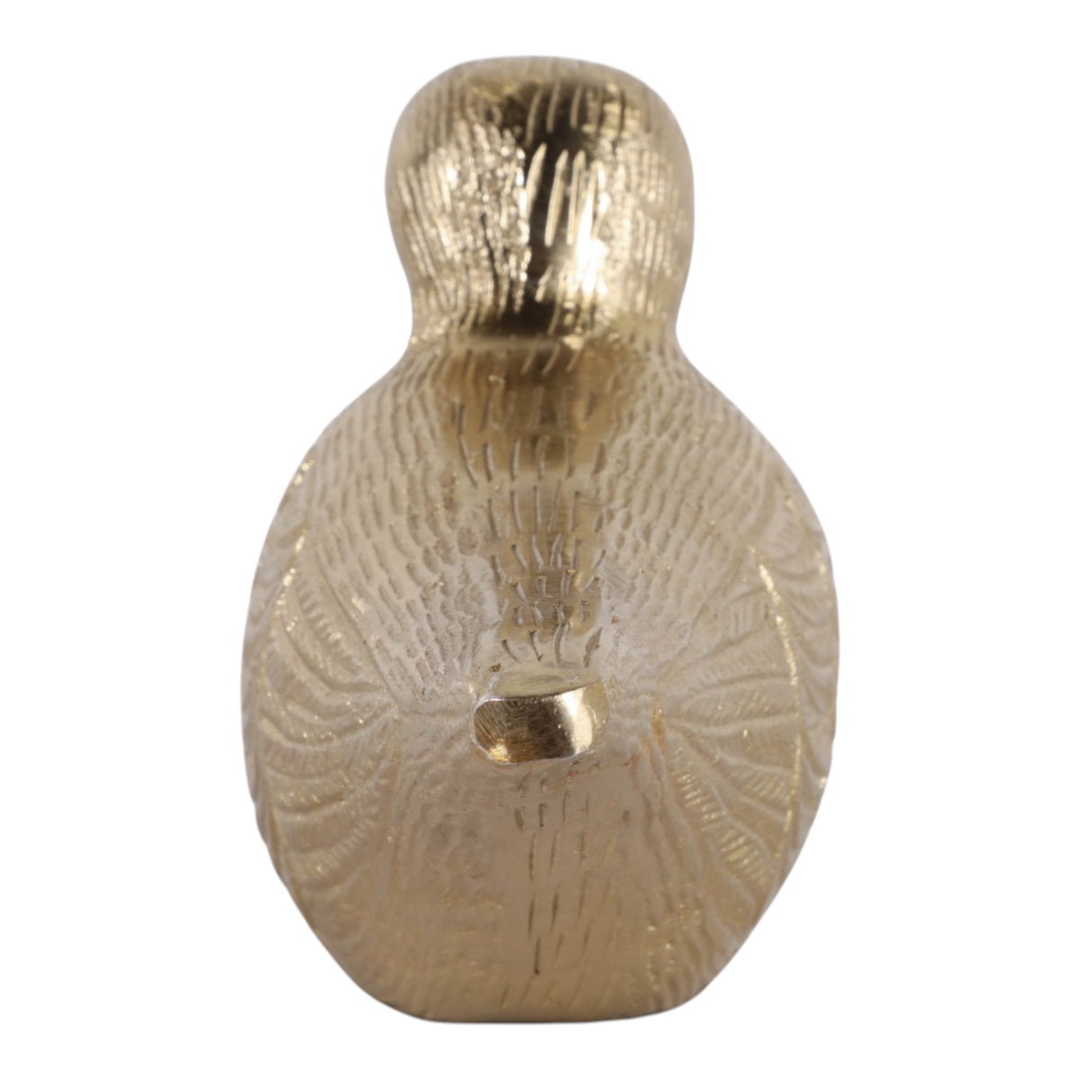 Collegeville Gold Duck Figurine