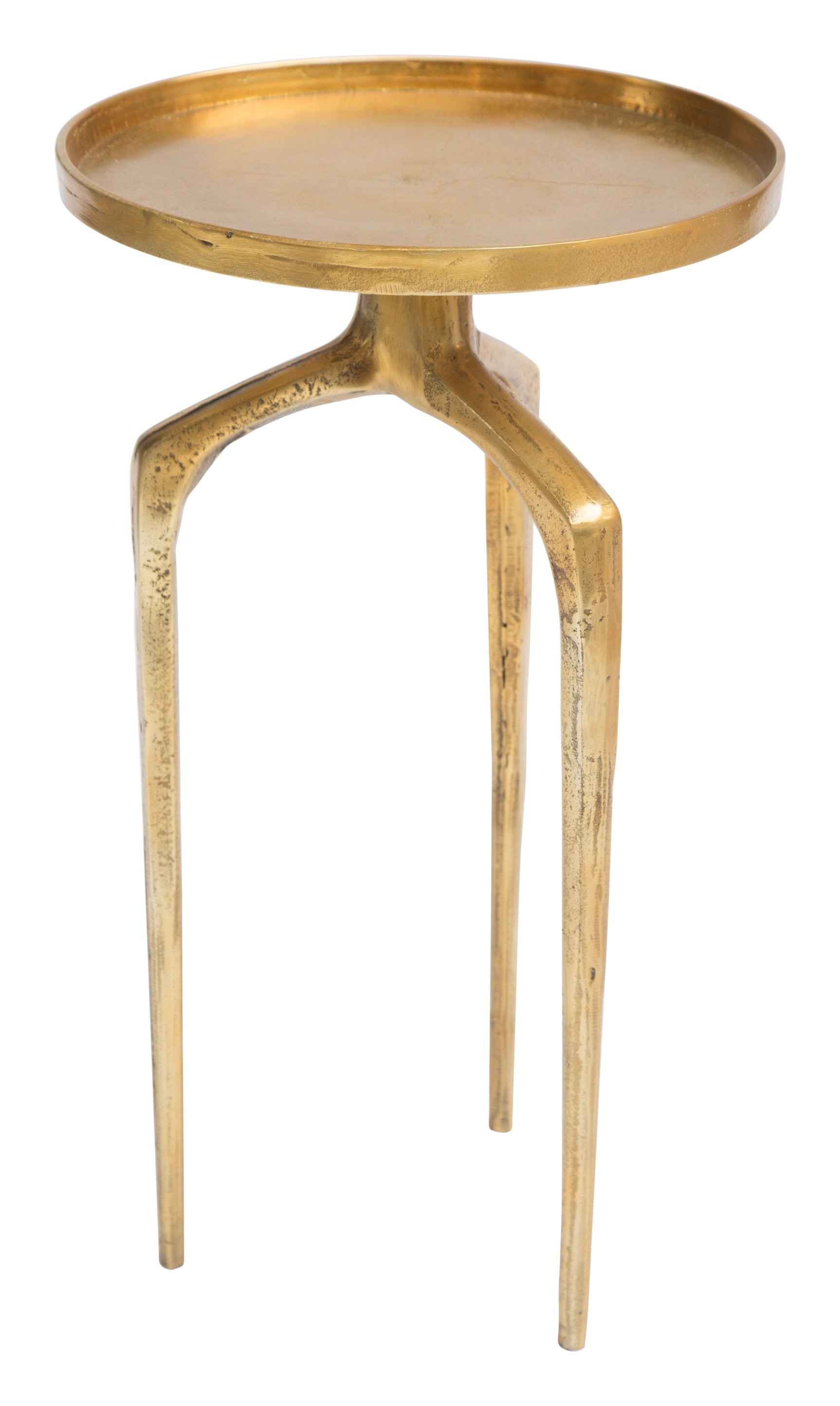Como Antique Gold Accent Table Set (2-Piece)