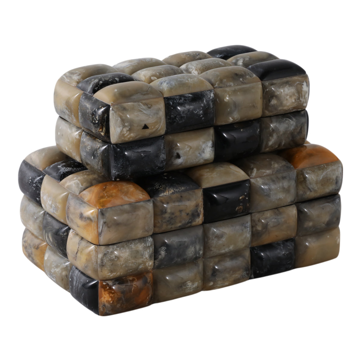 Prospero Multicolor 3d Horn Look Boxes (Set of 2)