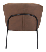 Quinten Vintage Brown Accent Chair