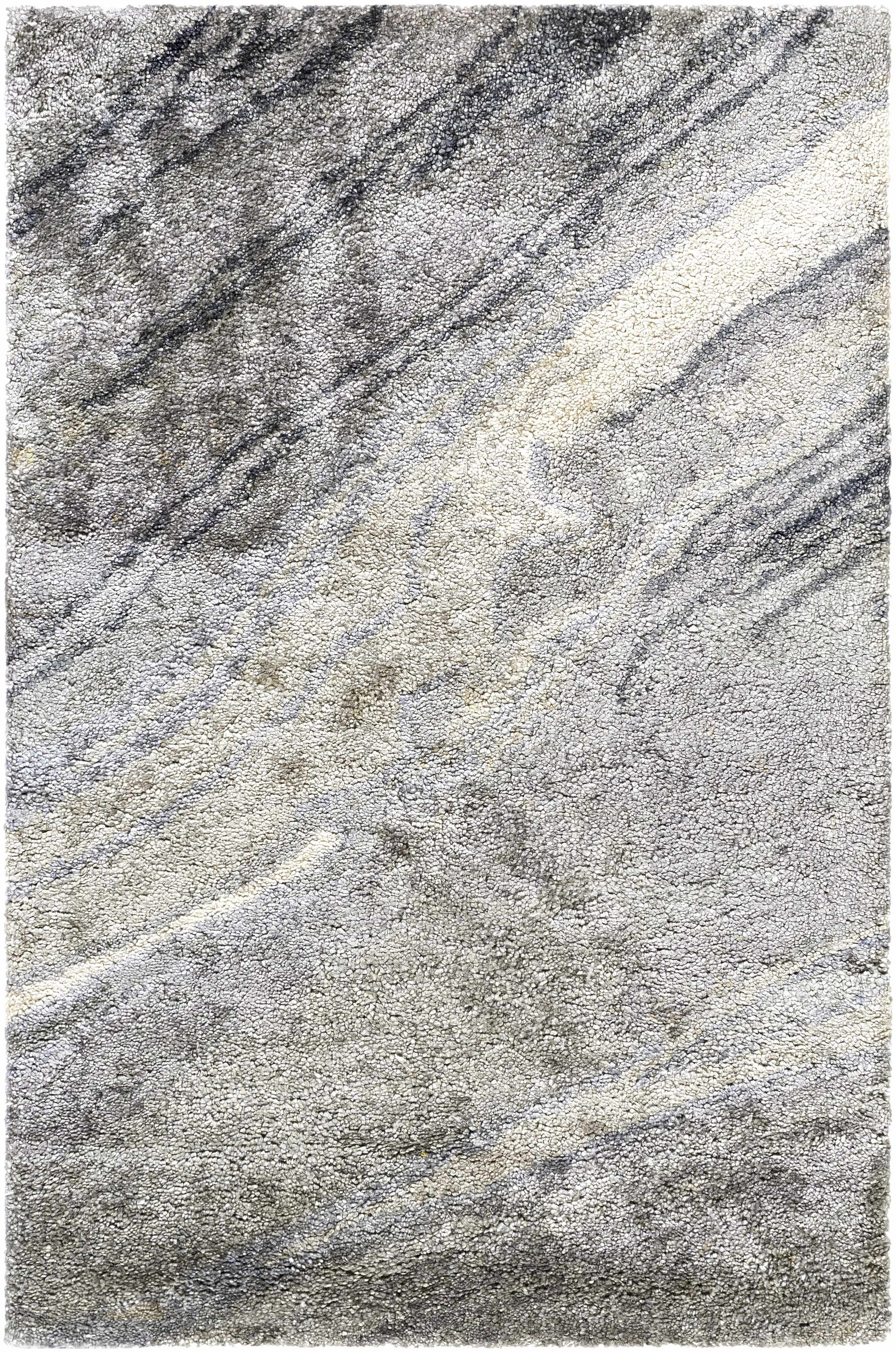 Dentsville Gray Marble Rug - Clearance