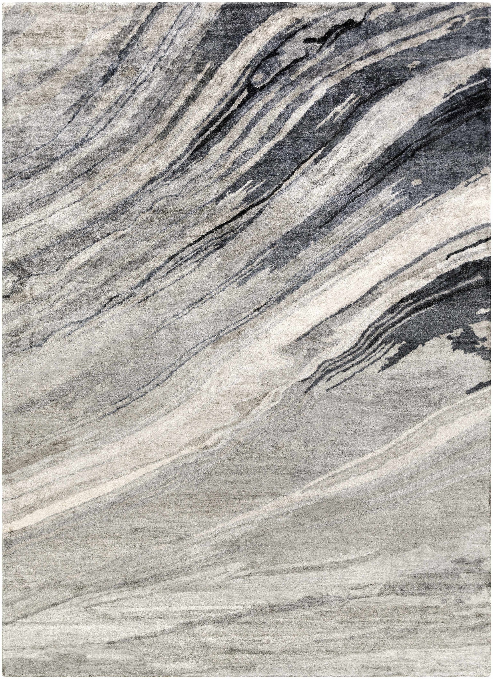 Dentsville Gray Marble Rug - Clearance