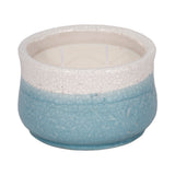 Bennetstone Blue Moco Bamboo Candle