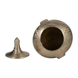 Sunland Champagne Metal Face Jar