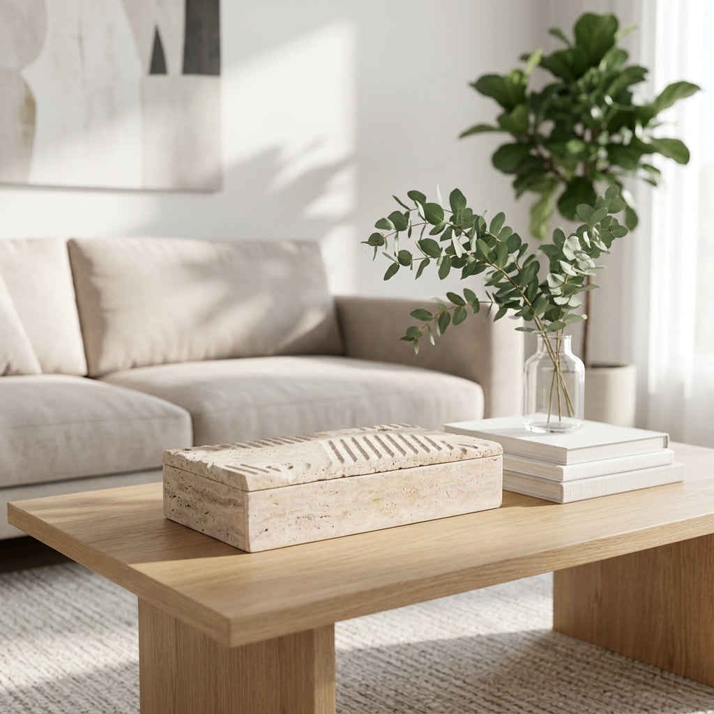 Blairhaven Tan/Ivory Box