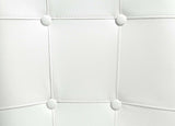 Hussein White/Black Side Chair (Set of 2)