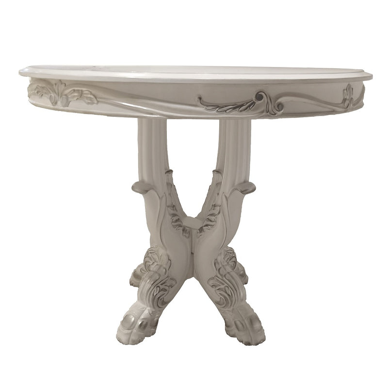 Dresden White Counter Height Table - Ornate Home