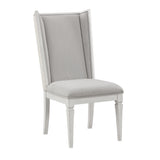 Katia Light Gray/Weathered White Hostess Chair (Set of 2)
