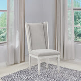 Katia Light Gray/Weathered White Hostess Chair (Set of 2)