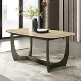 Davita Ceramic Top/Walnut Dining Table