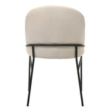 Lark Chenille/Black Side Chair (Set of 2)