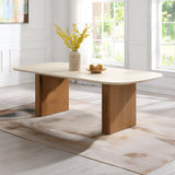 Lidi Brown/Natural Dining Table