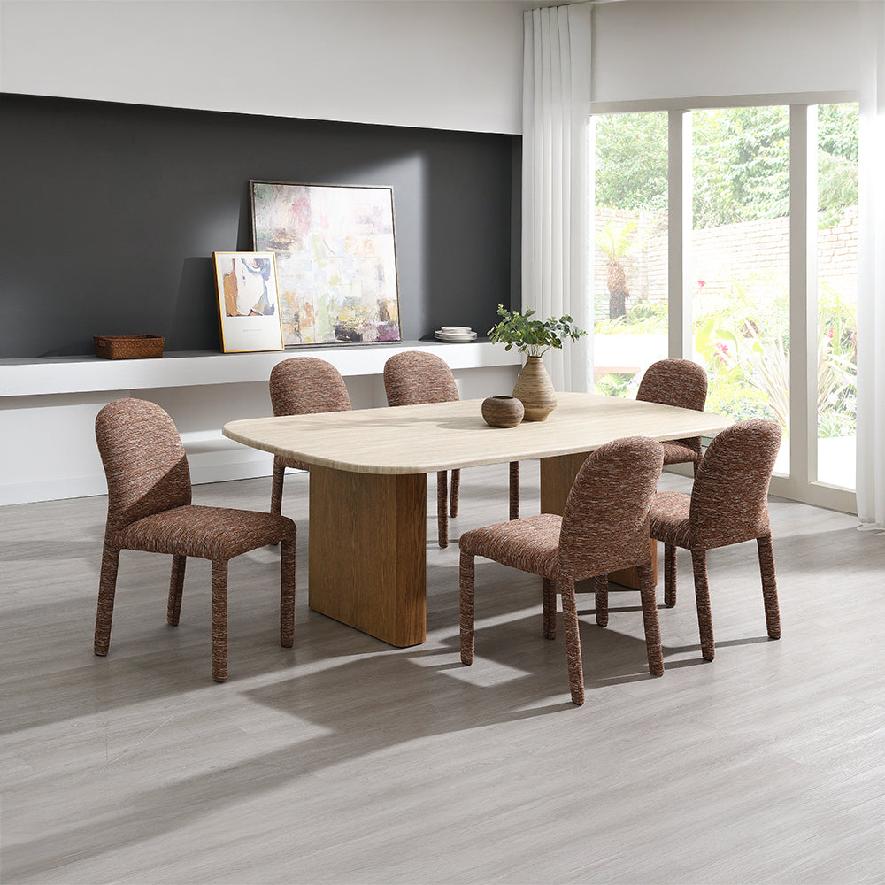 Lidi Brown/Natural Dining Table