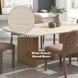 Lidi Brown/Natural Dining Table