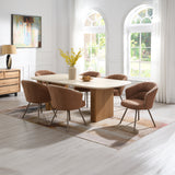 Lidi Brown/Natural Dining Table