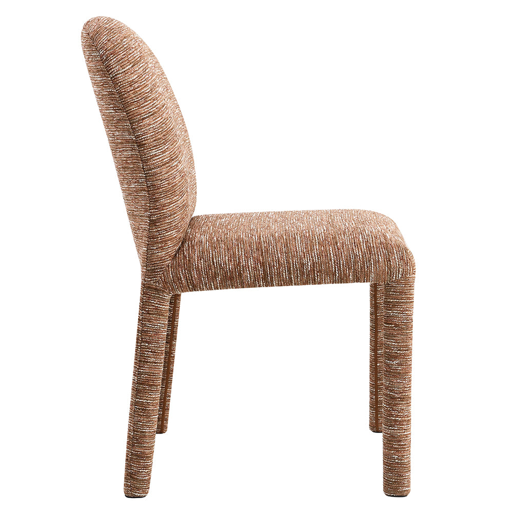 Lidi Brown Side Chair (Set of 2)