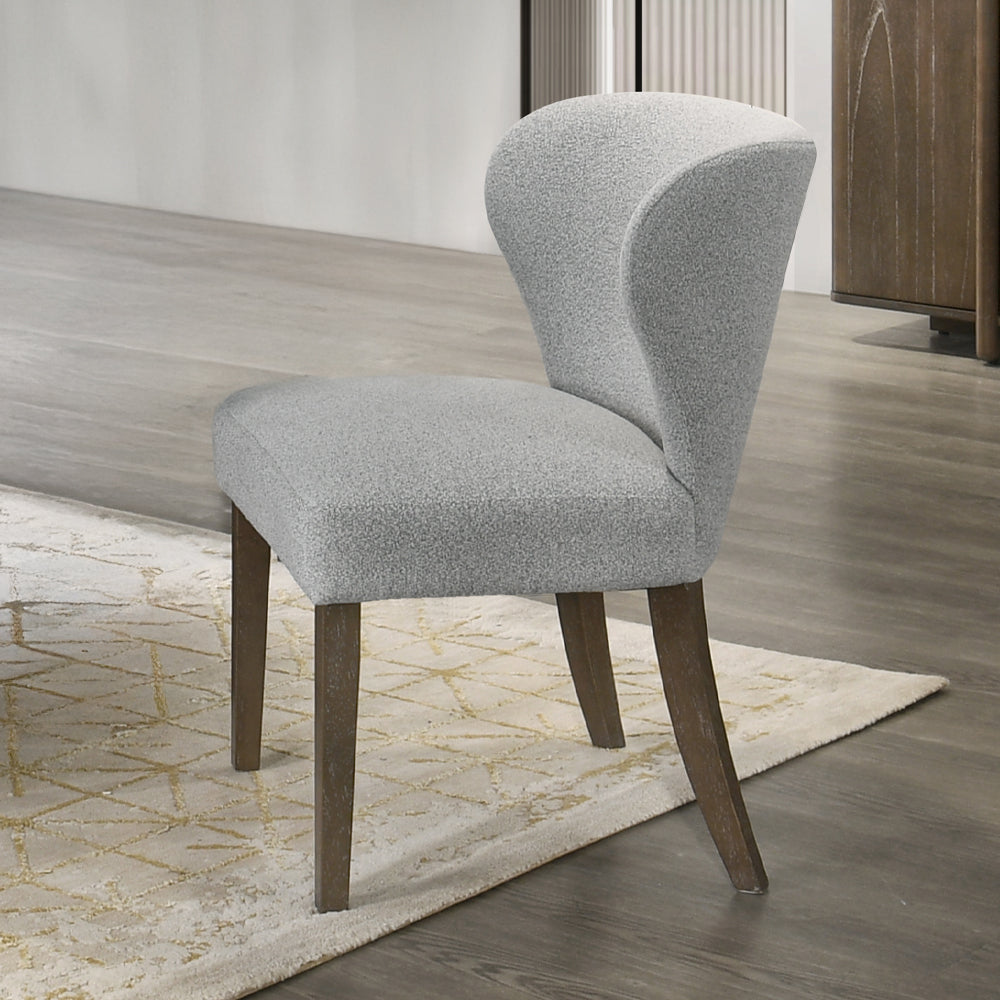 Dillon Gray/Walnut Side Chair (Set of 2)