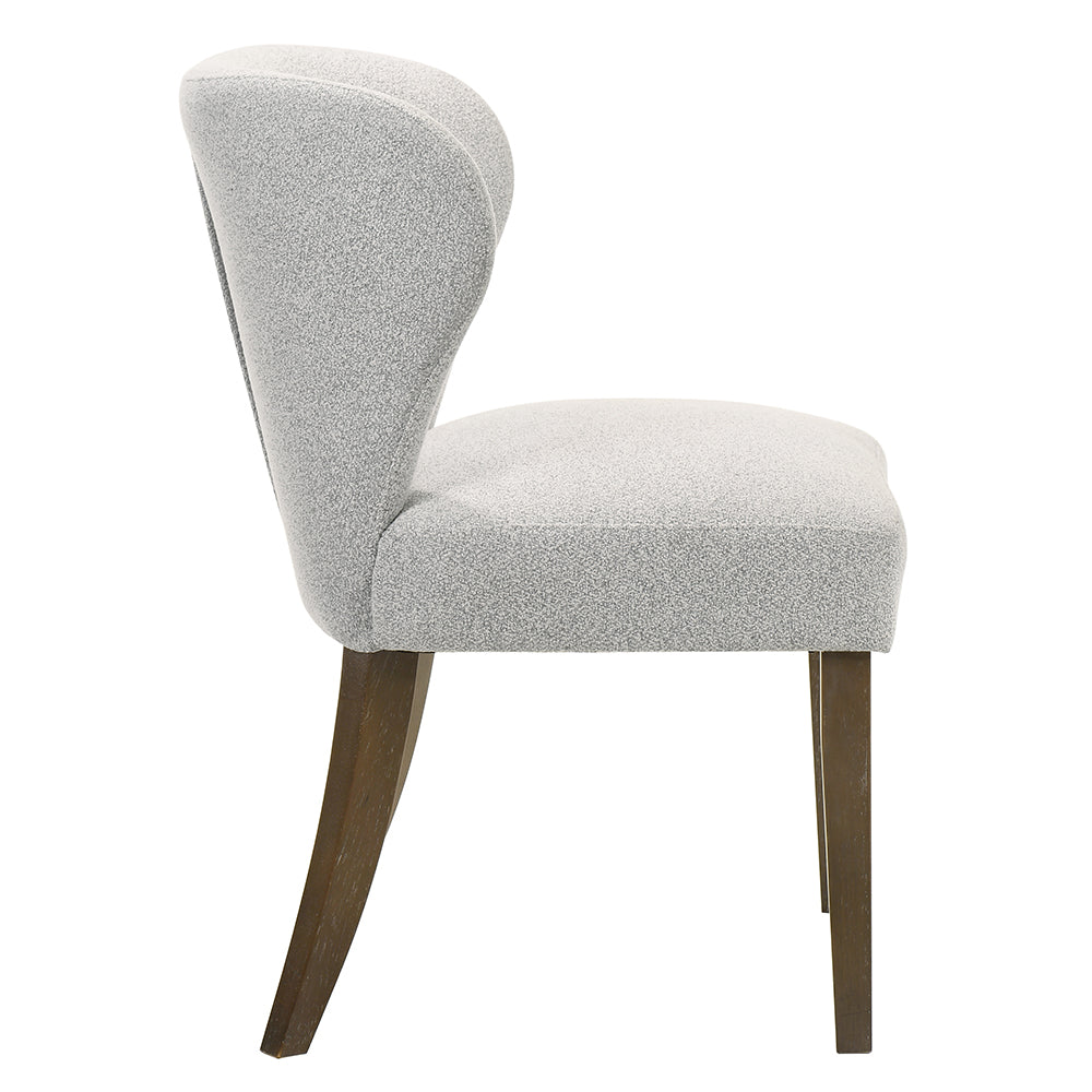 Dillon Gray/Walnut Side Chair (Set of 2)