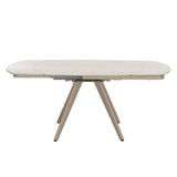 Bexley Cream Dining Table W/Ceramic Top