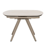 Bexley Cream Dining Table W/Ceramic Top