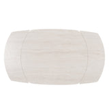 Bexley Cream Dining Table W/Ceramic Top