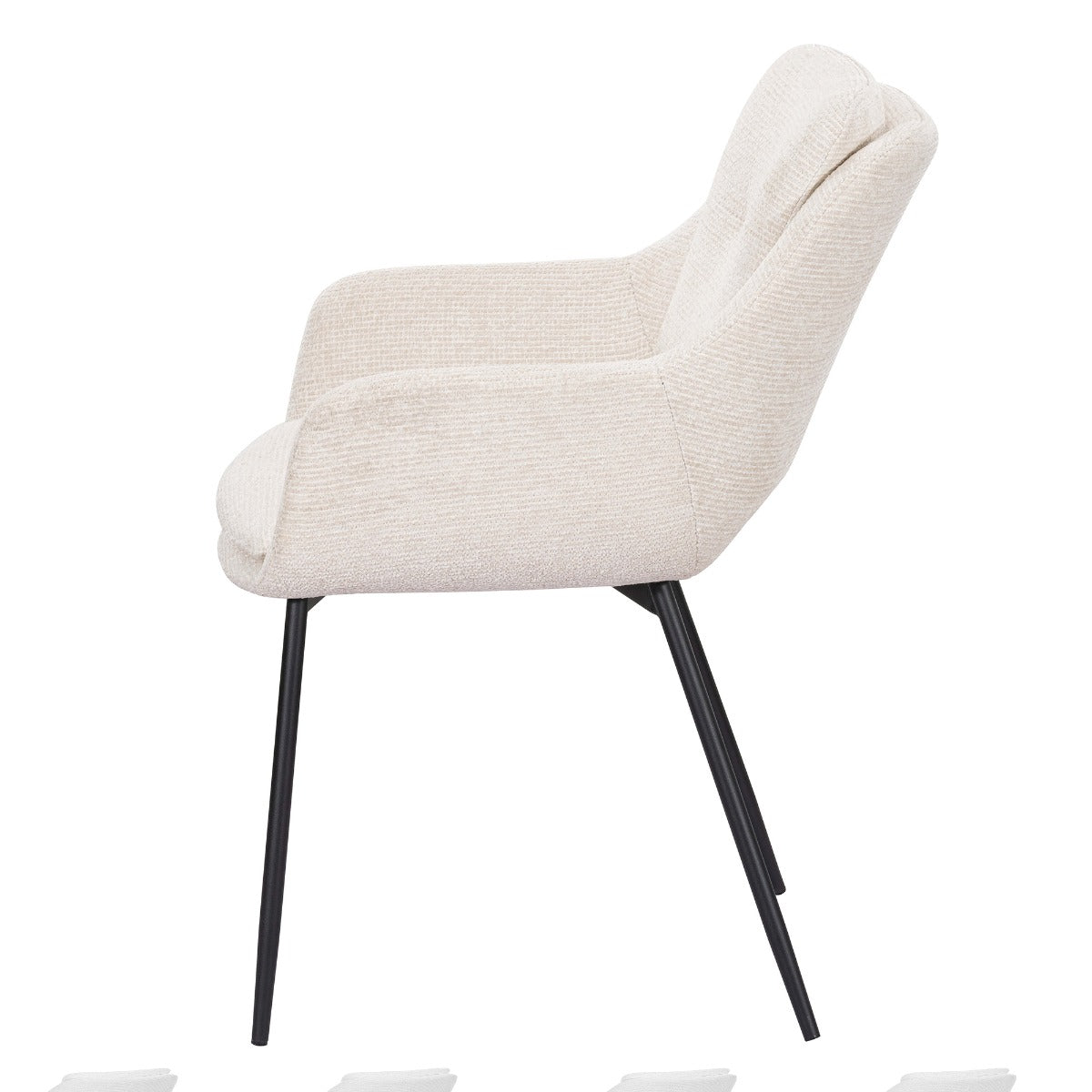 Bexley Beige Arm Chair (Set-2)