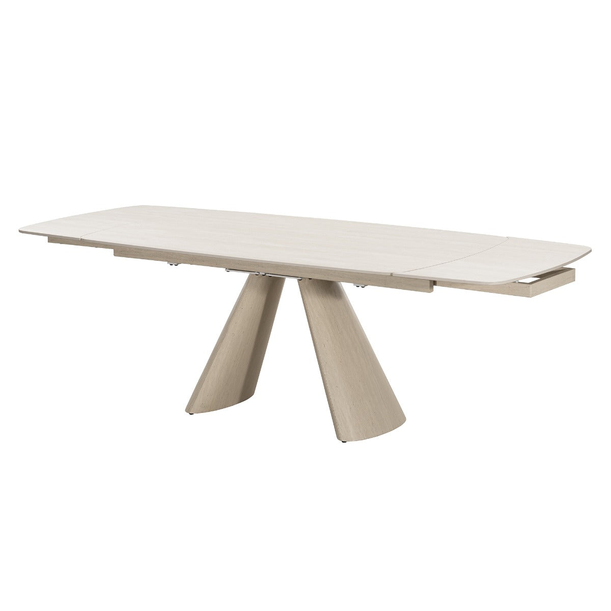 Cassian Cream Dining Table W/Ceramic Top