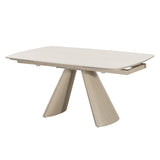 Cassian Cream Dining Table W/Ceramic Top
