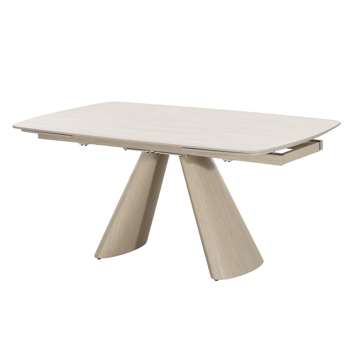 Cassian Cream Dining Table W/Ceramic Top