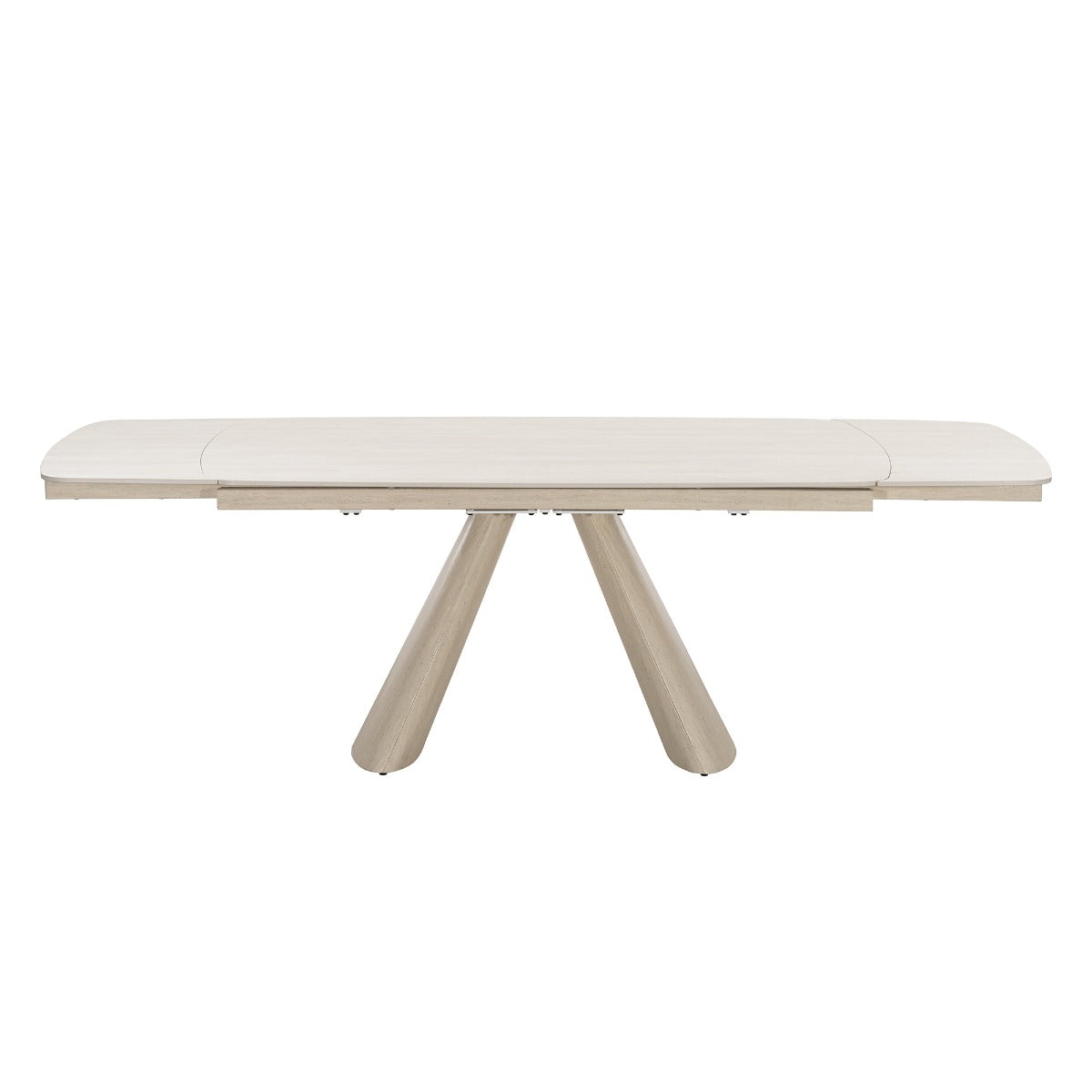 Cassian Cream Dining Table W/Ceramic Top