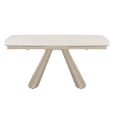 Cassian Cream Dining Table W/Ceramic Top