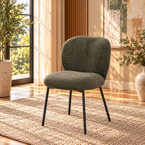 Cassian Green Side Chair (Set-2)