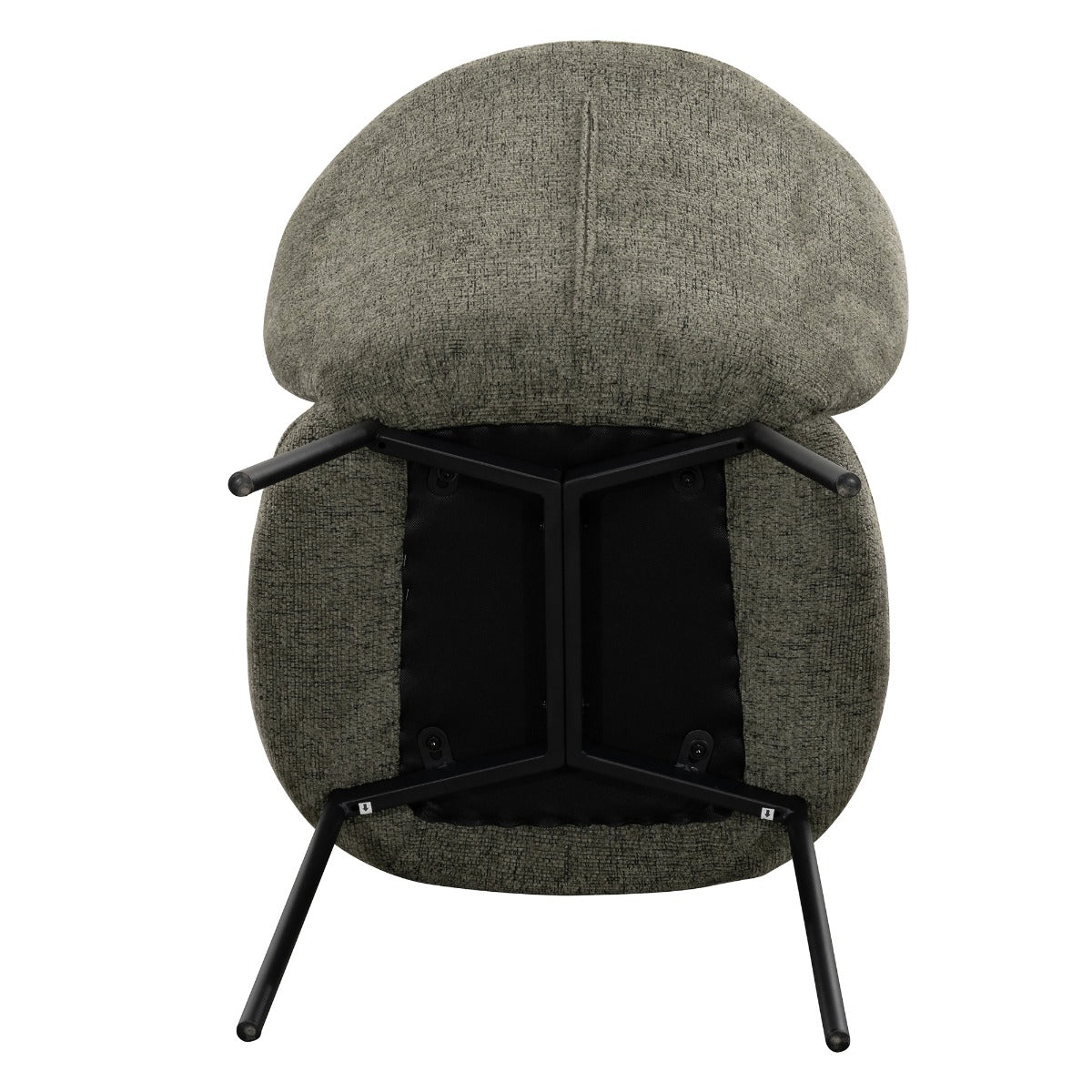 Cassian Green Side Chair (Set-2)