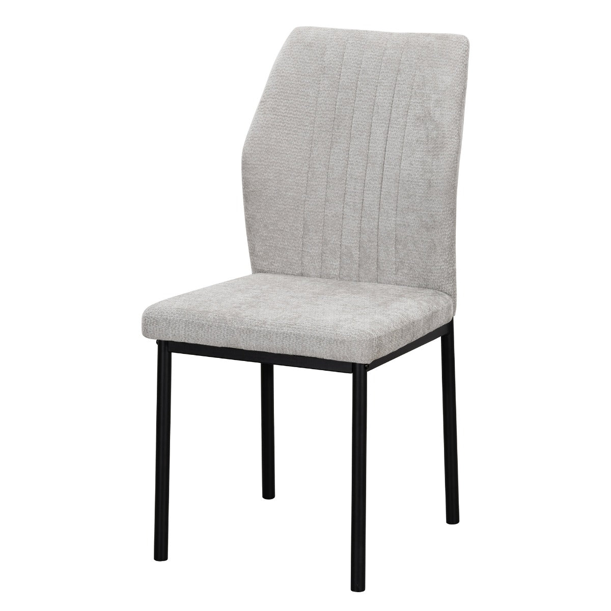 Leander Gray Side Chair (Set-2)