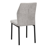Leander Gray Side Chair (Set-2)