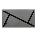 Danzel Glass Top/Vintage Oak Dining Table