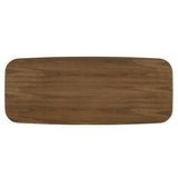 Delmon Dark Walnut Dining Table