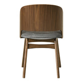 Delmon Fabric/Dark Walnut Side Chair (Set of 2)