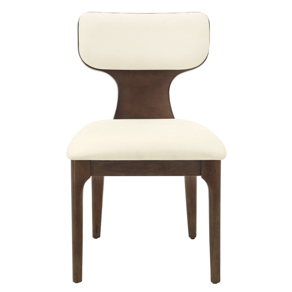 Koen Beige/Brown Oak Side Chair (Set of 2)