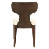 Koen Beige/Brown Oak Side Chair (Set of 2)