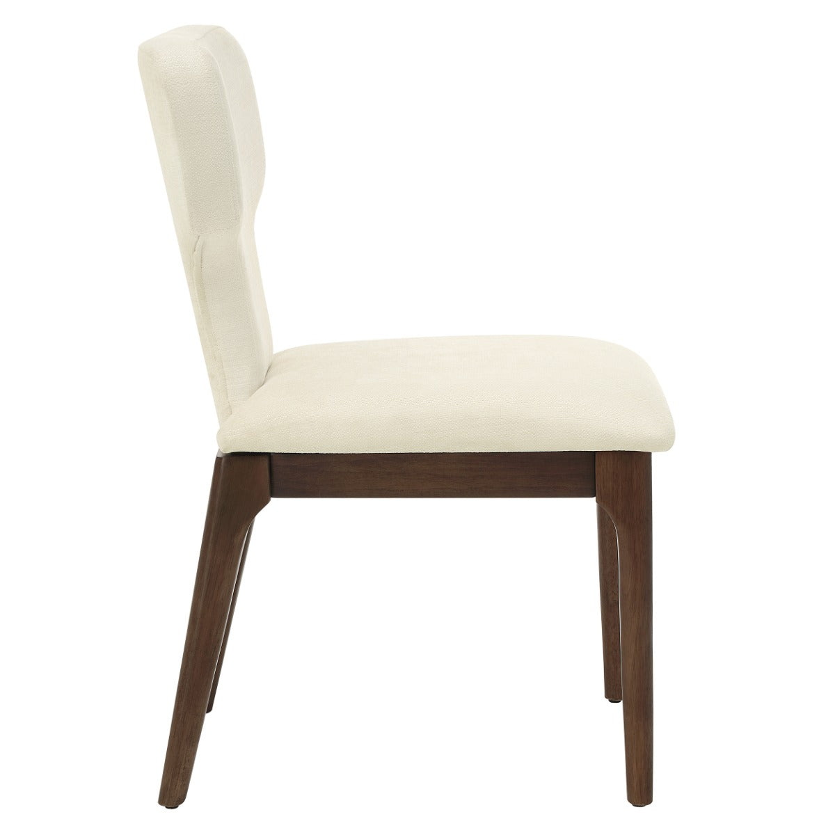 Koen Beige/Brown Oak Upholstered Side Chair (Set of 2)