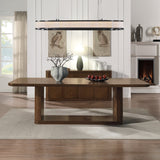 Koen Brown Oak Rectangular Dining Table