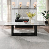 Koen Black Dining Table w/Ceramic Top