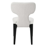 Koen Beige/Black Upholstered Side Chair (Set of 2)