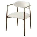 Clayten Brown Oak Arm Chair (Set of 2)