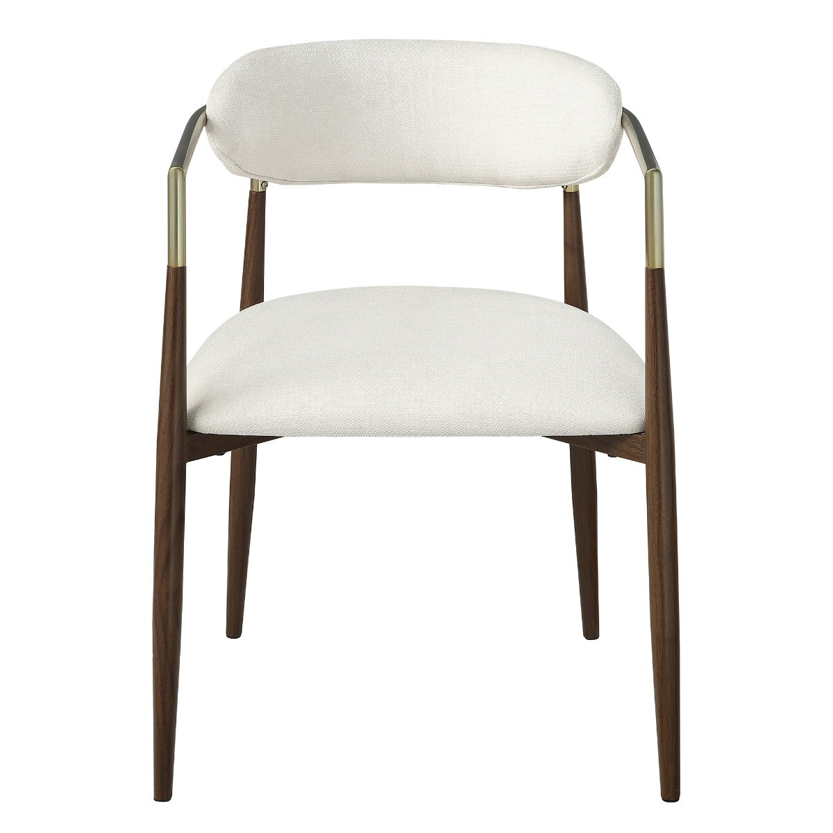 Clayten Brown Oak Arm Chair (Set of 2)