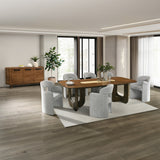 Kyree Walnut Dining Table