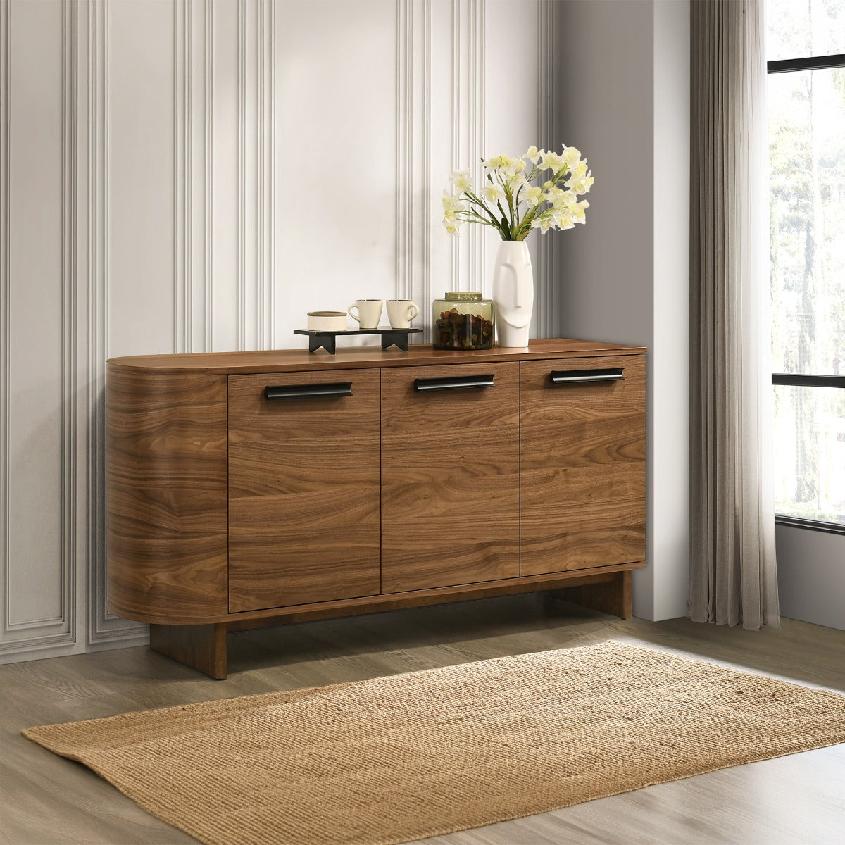 Kyree Walnut Server