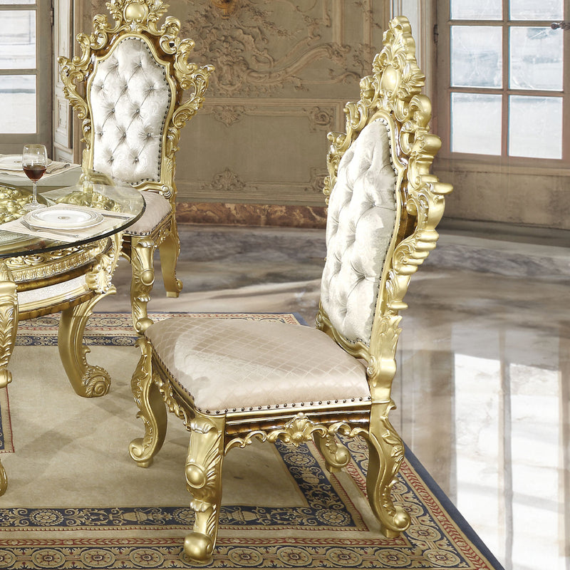 Desiderius Antique Gold Side Chair (Set Of 2) - Ornate Home