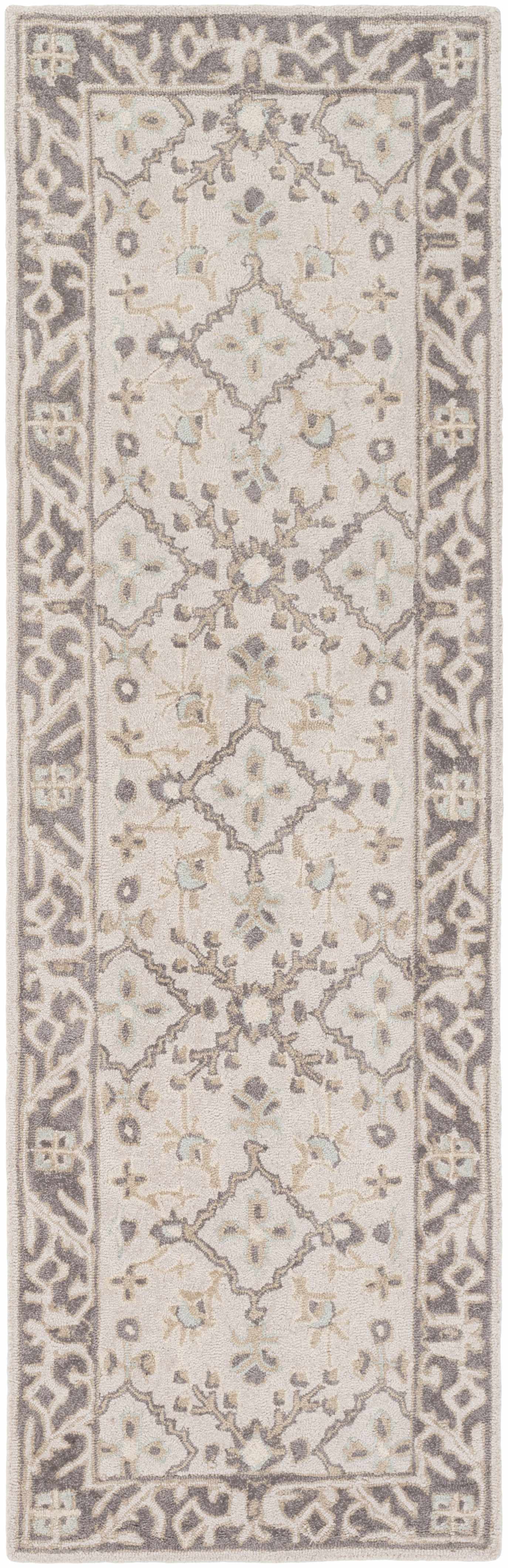 Dooling Light Brown Wool Carpet - Clearance